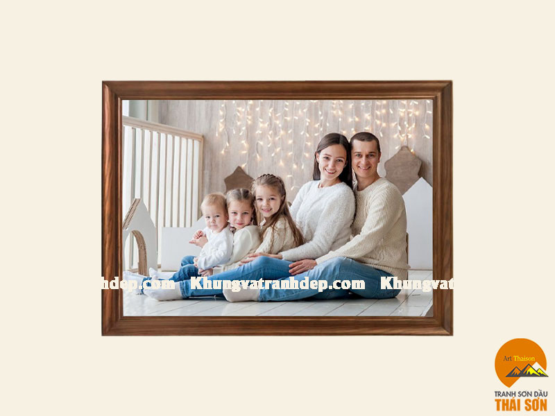 [Top] Mẫu khung ảnh gia đình làm từ gỗ tự nhiên