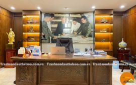 Tuyệt tác bức tranh trang trí phòng làm việc