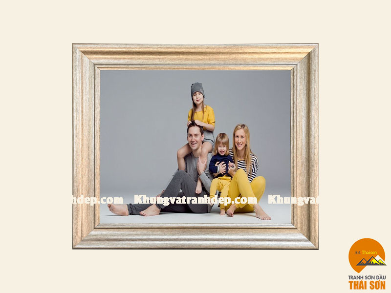 Mẫu khung ảnh chụp gia đình trang trí đẹp 2021