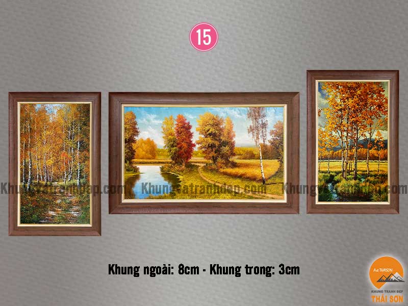 [Top] 25 Mẫu khung tranh sơn dầu trang trí đẹp nhất 2022